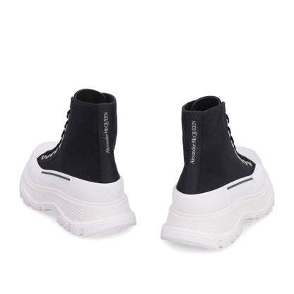 Black Canvas High Top Sneakers