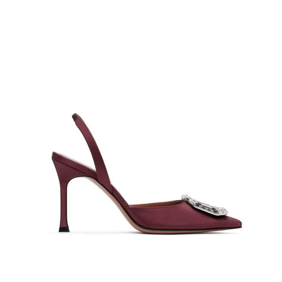 Camelia Sling 90 Satin Pumps
