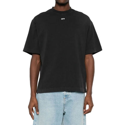 Black Cotton T-Shirt