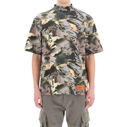 Camouflage Print T-shirt