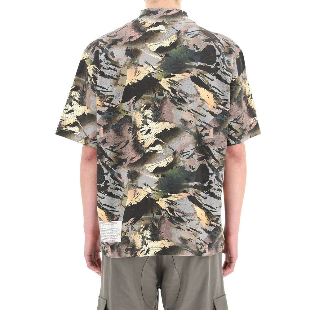Camouflage Print T-shirt