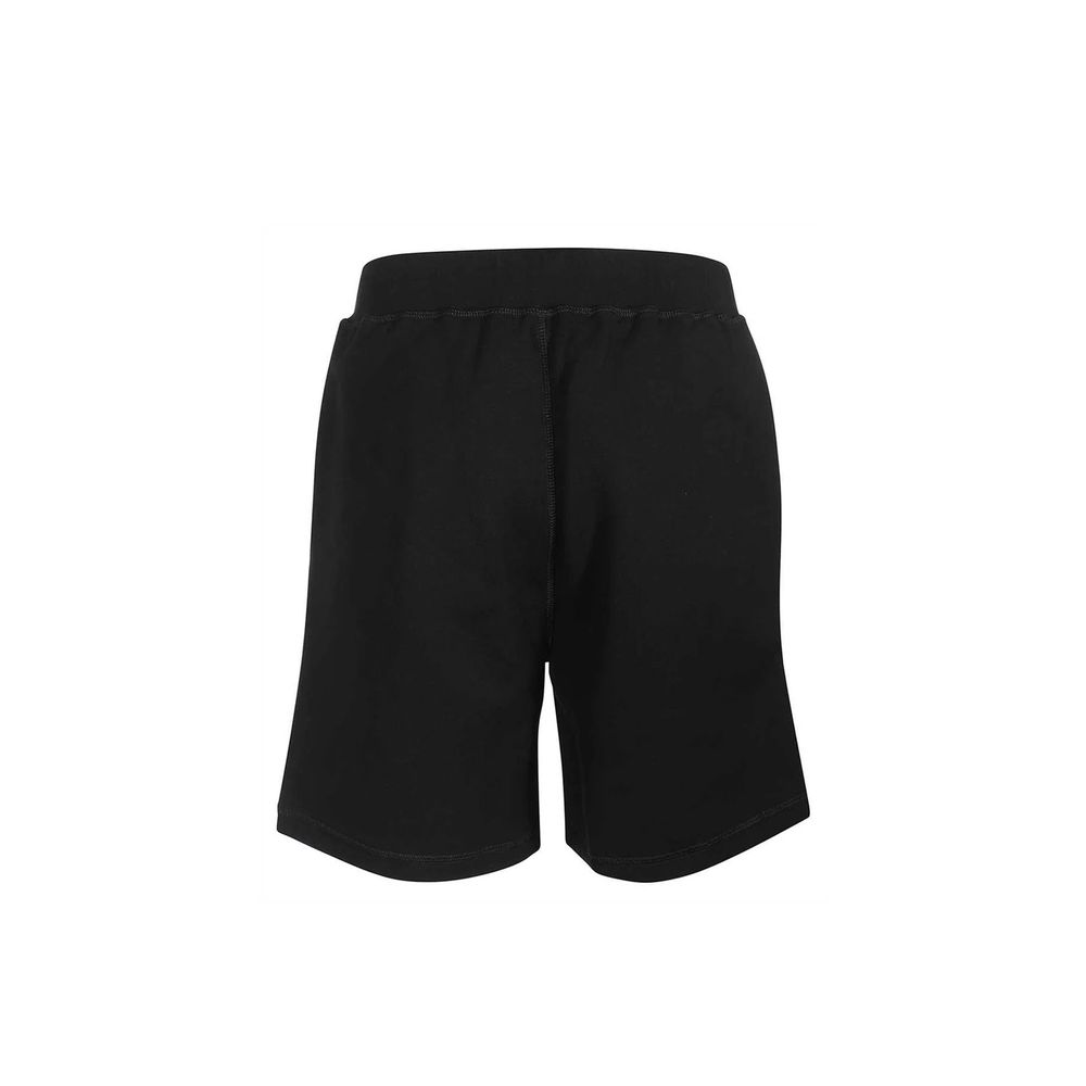 Black Cotton Shorts