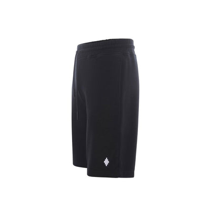 Black Cotton Shorts