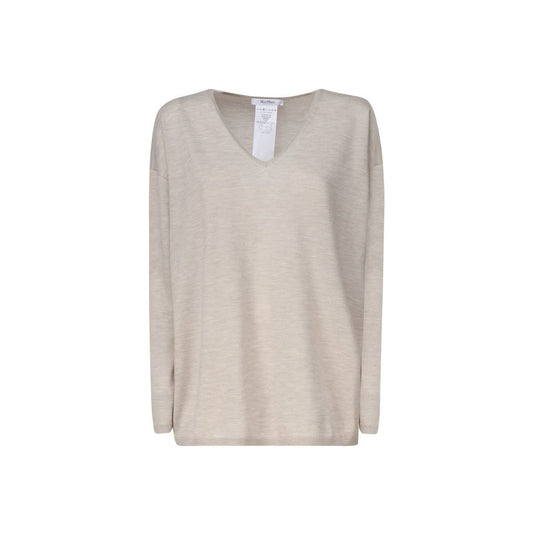 Beige Cashmere Cashmere Sweater