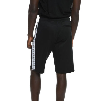 Black Elastane Shorts