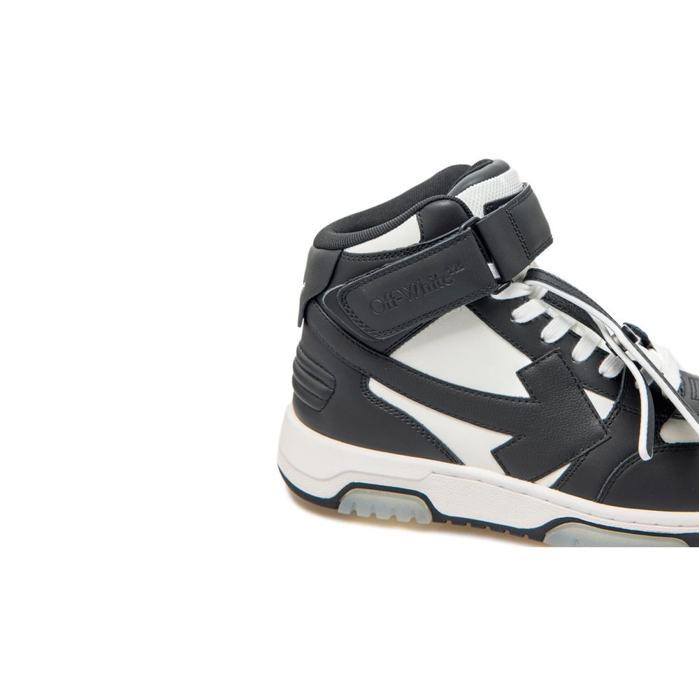 Black Calfskin Athletic Sneakers