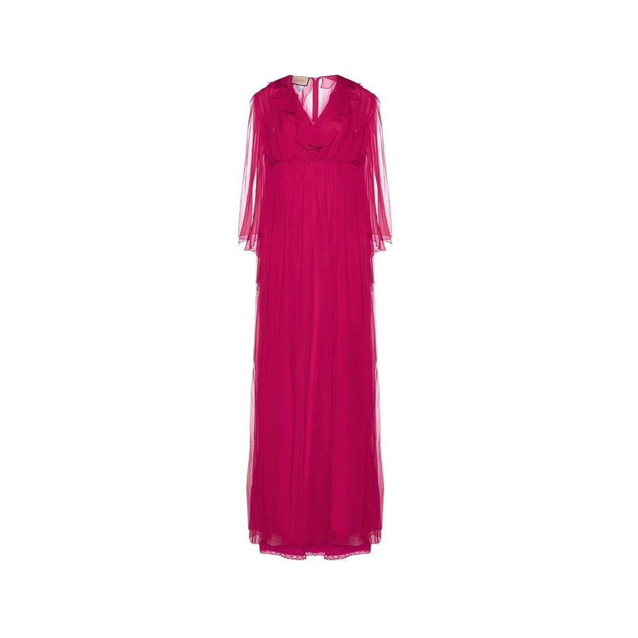 Silk Midi Dress
