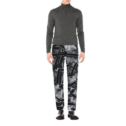 Black Cotton Jeans Denim