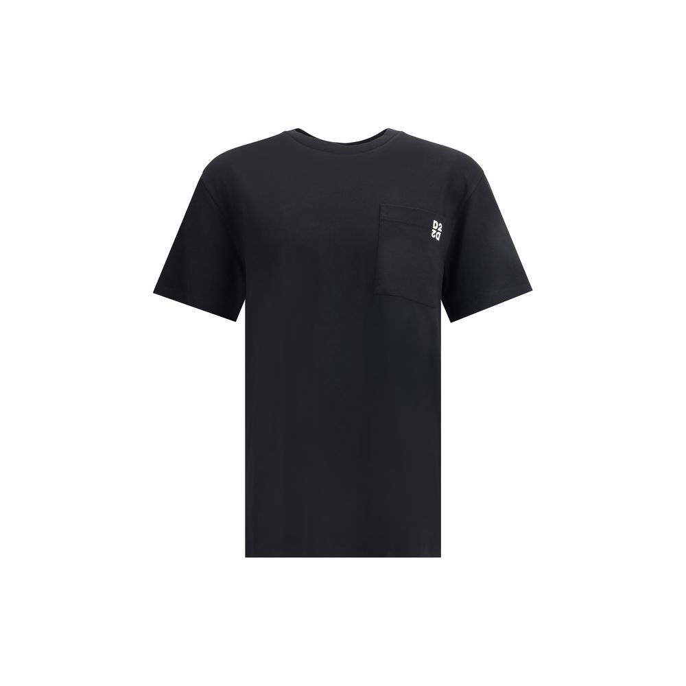 Black Cotton T-Shirt