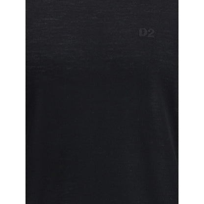 Black Fleece Wool Turtleneck