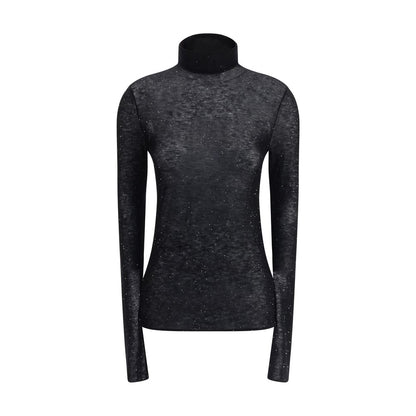 Gold Wool Turtleneck