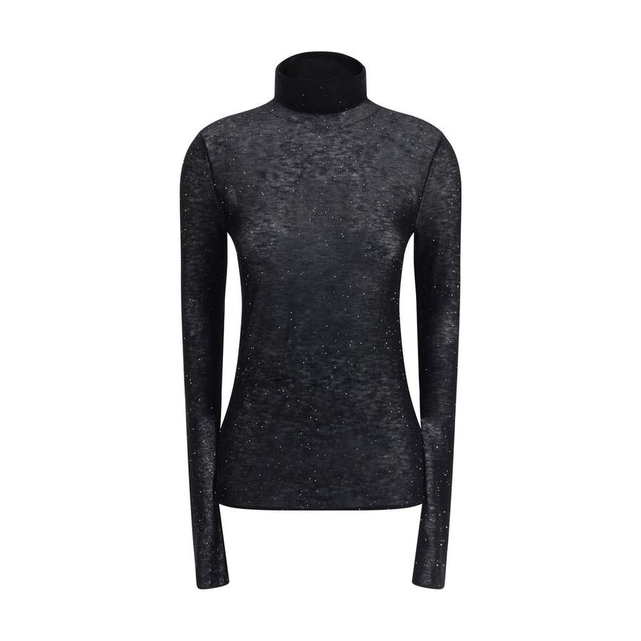 Gold Wool Turtleneck