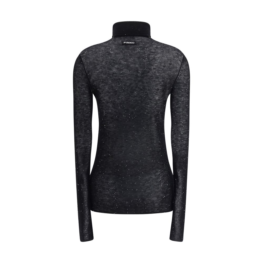 Gold Wool Turtleneck