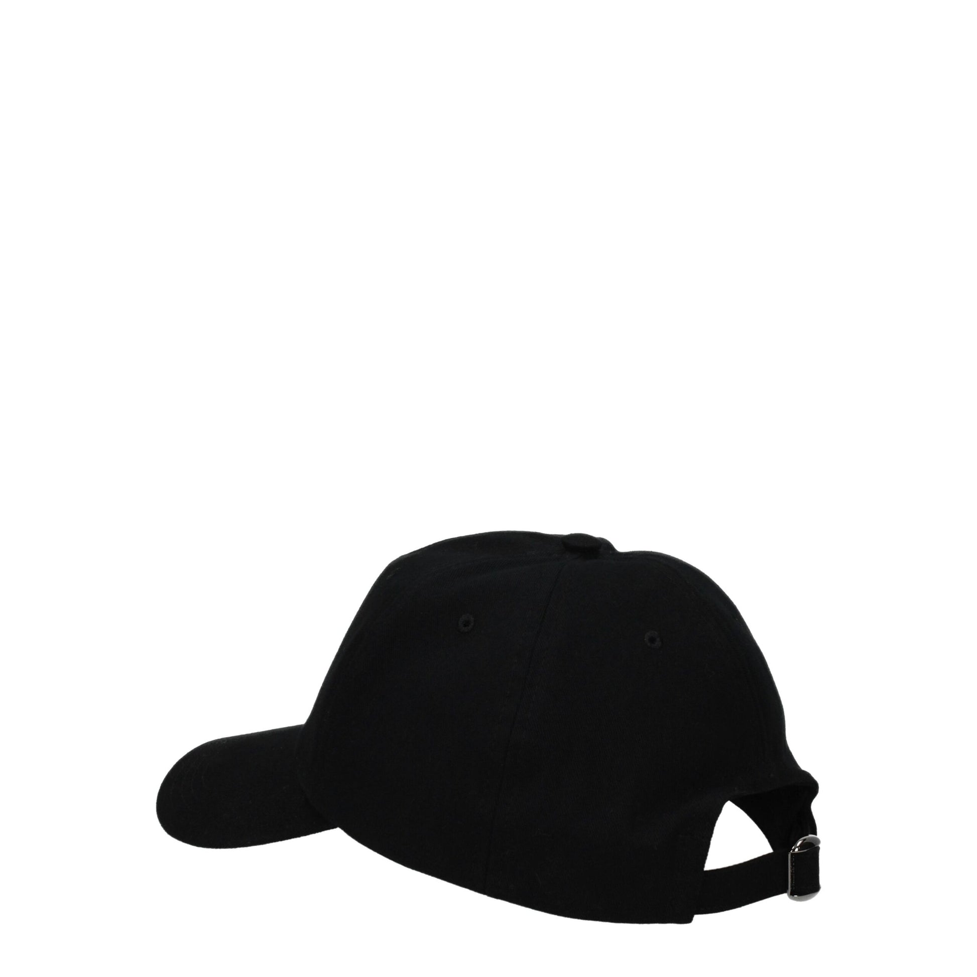 Black Cotton Cap (Baseball Hat)