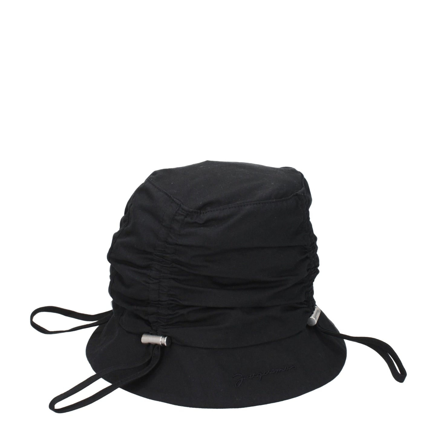 Black Cotton Bucket Hats