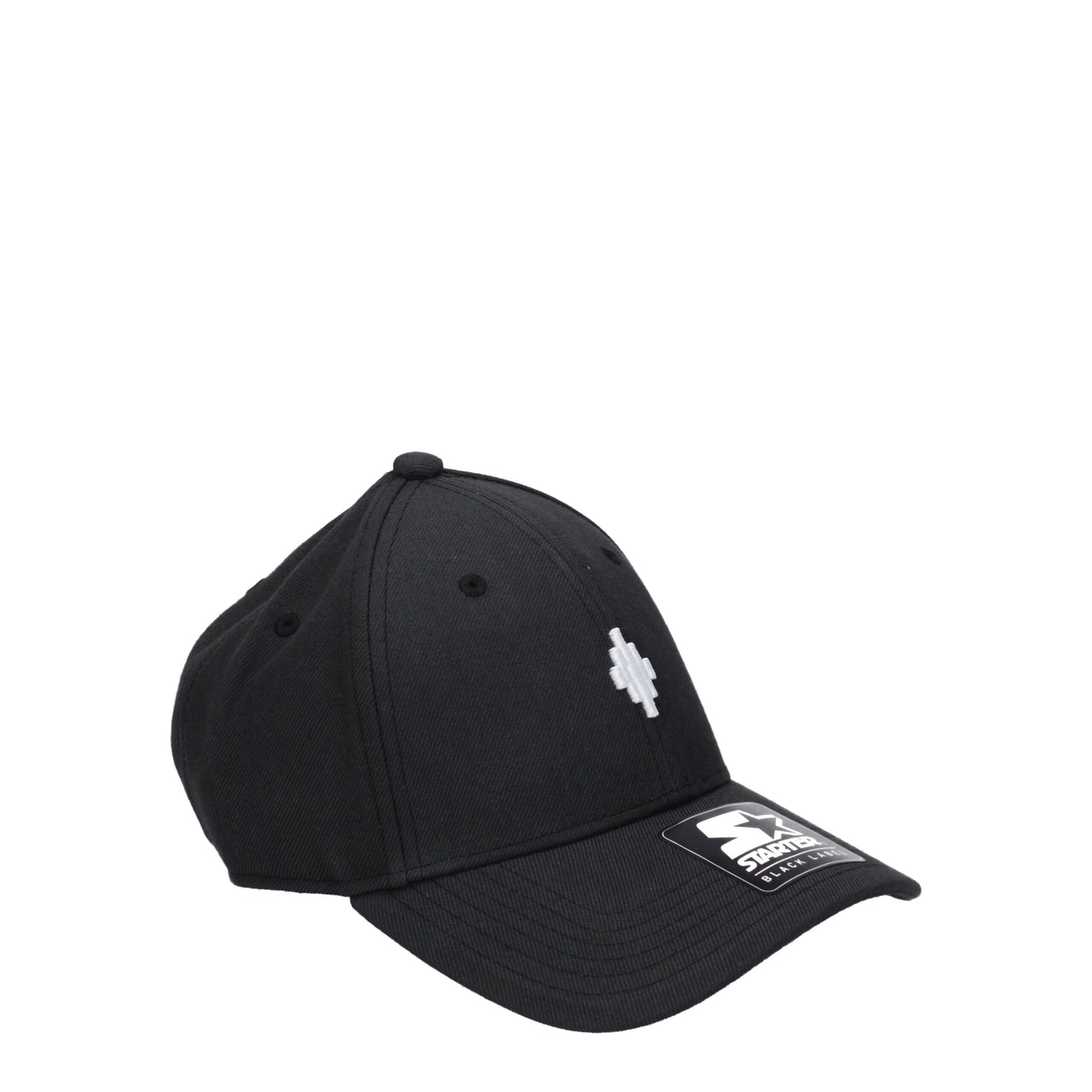 Black Marabou Cap (Baseball Hat)