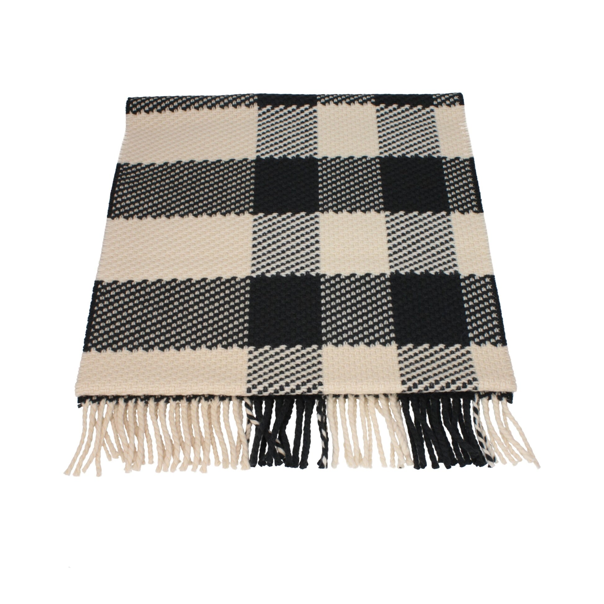 Beige Wool Scarf