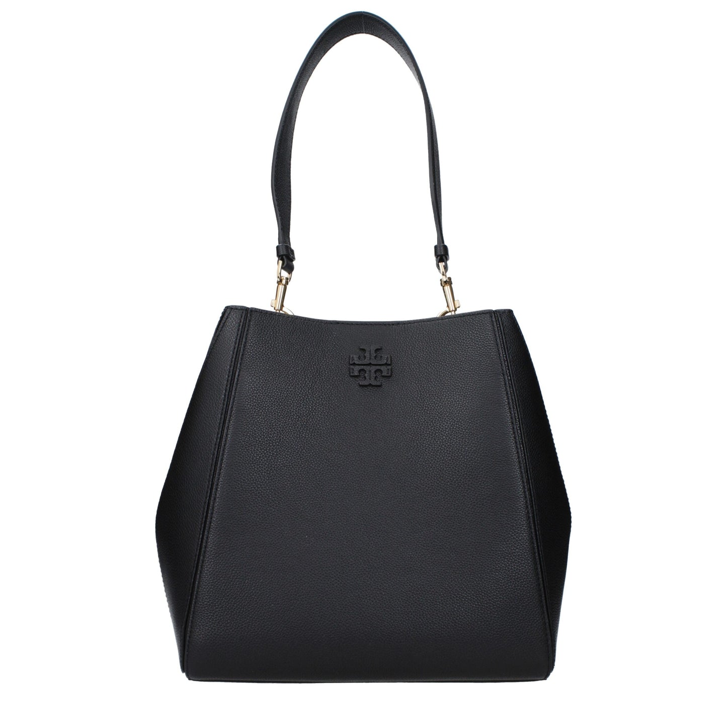 Black Leather Shoulder Bag