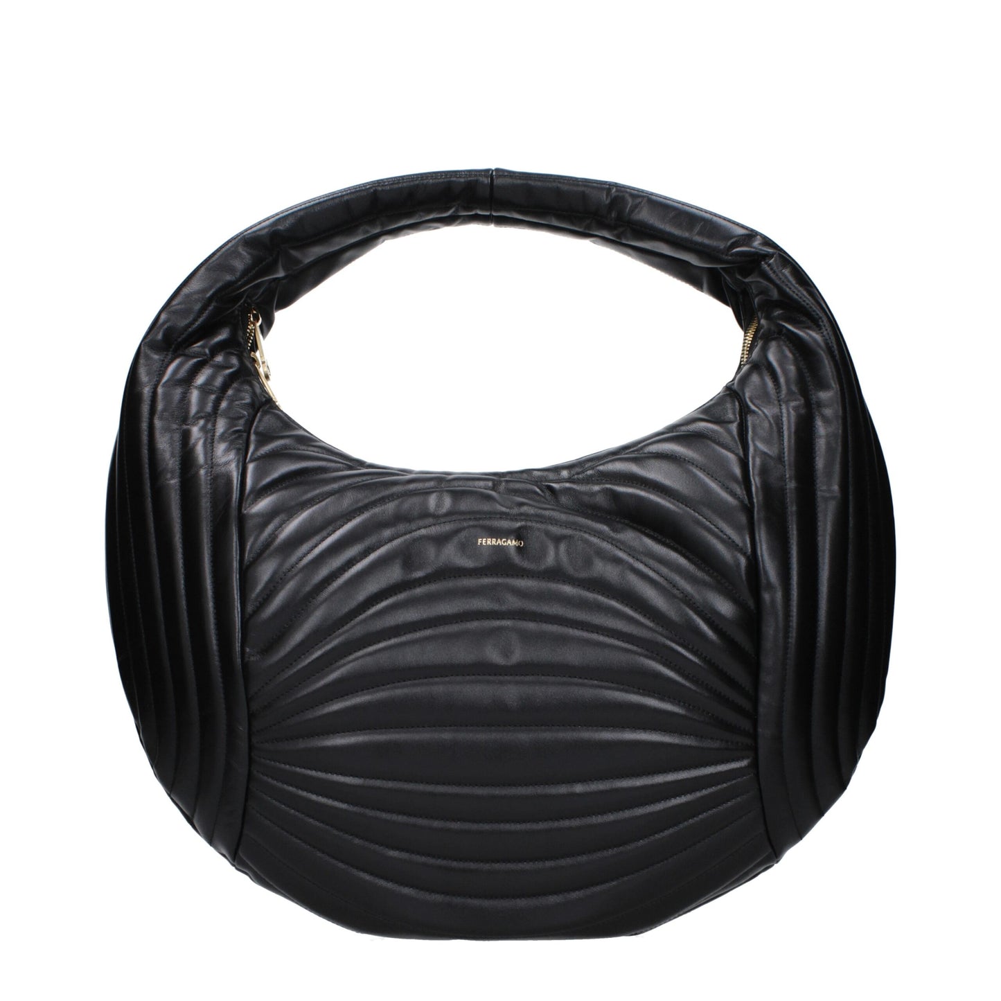 Black Leather Handbag