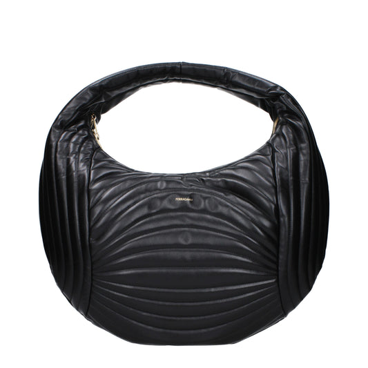 Black Leather Handbag