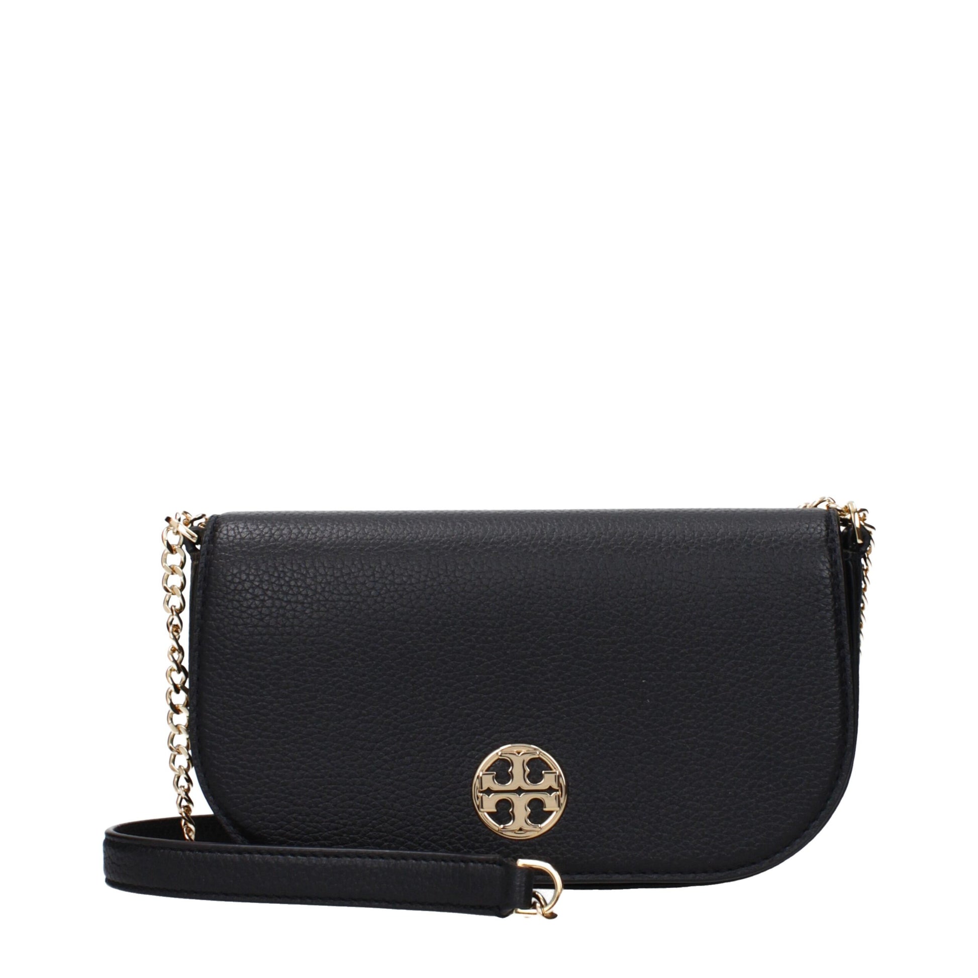 Black Leather Crossbody Bag