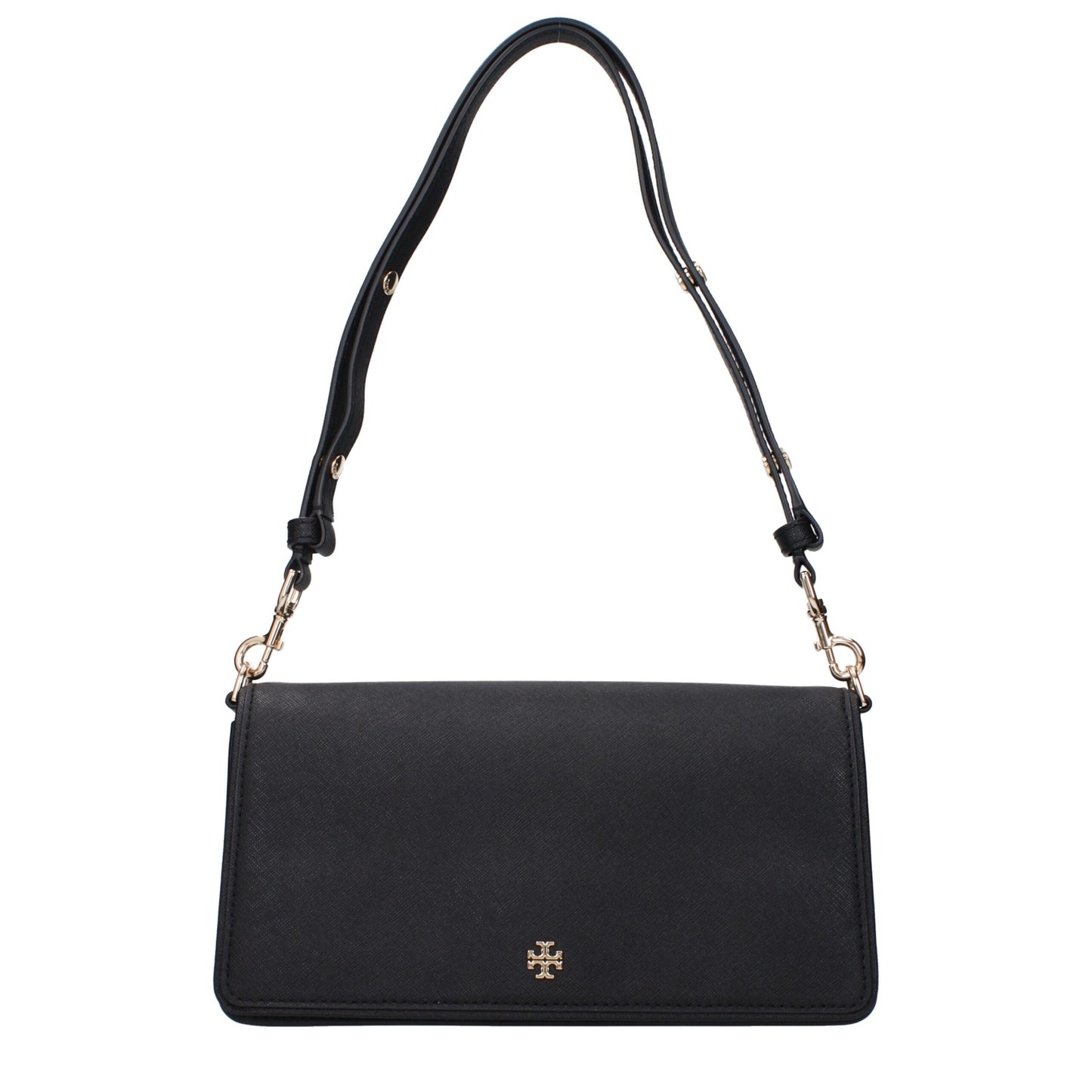 Black Leather Shoulder Bag