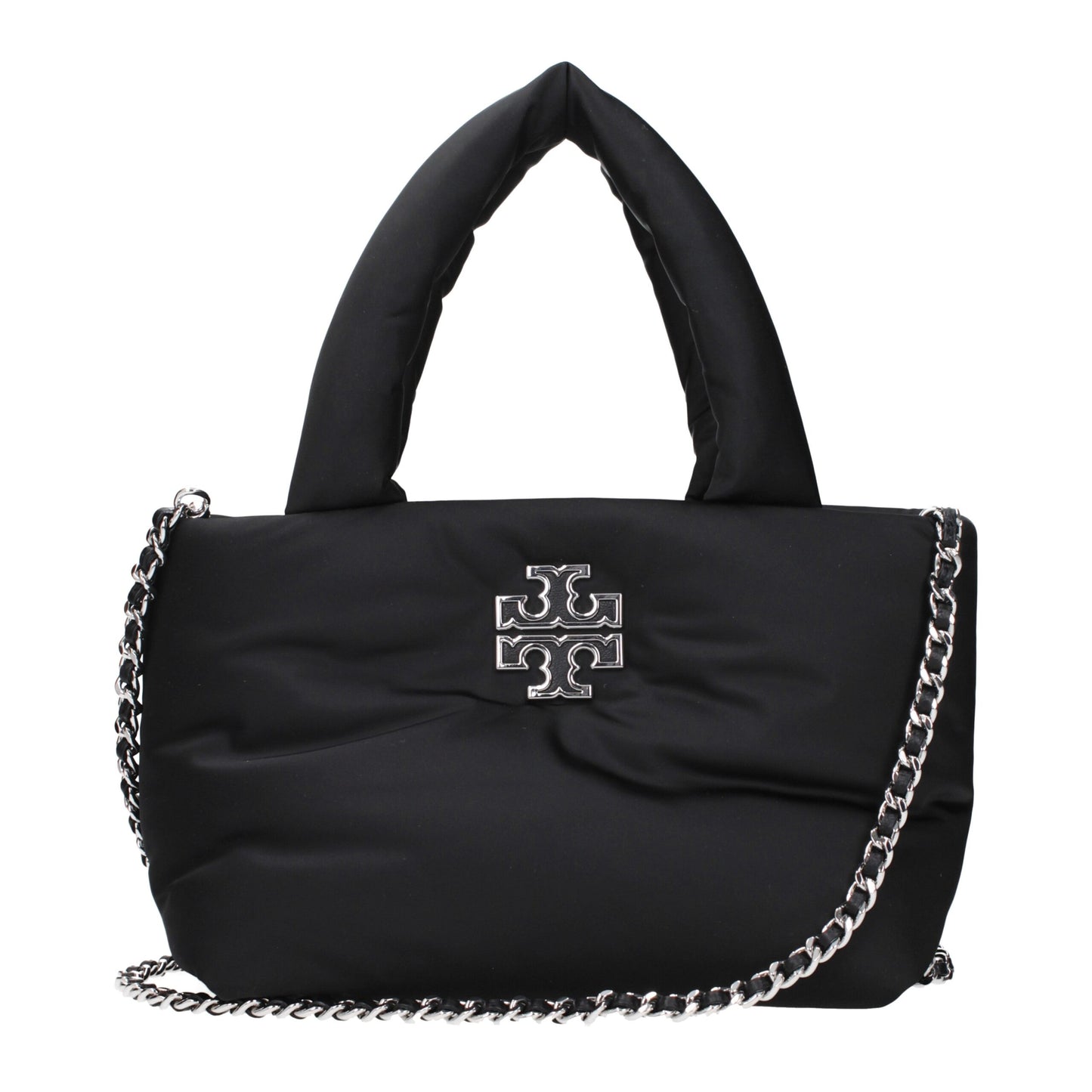 Black Fabric Handbag