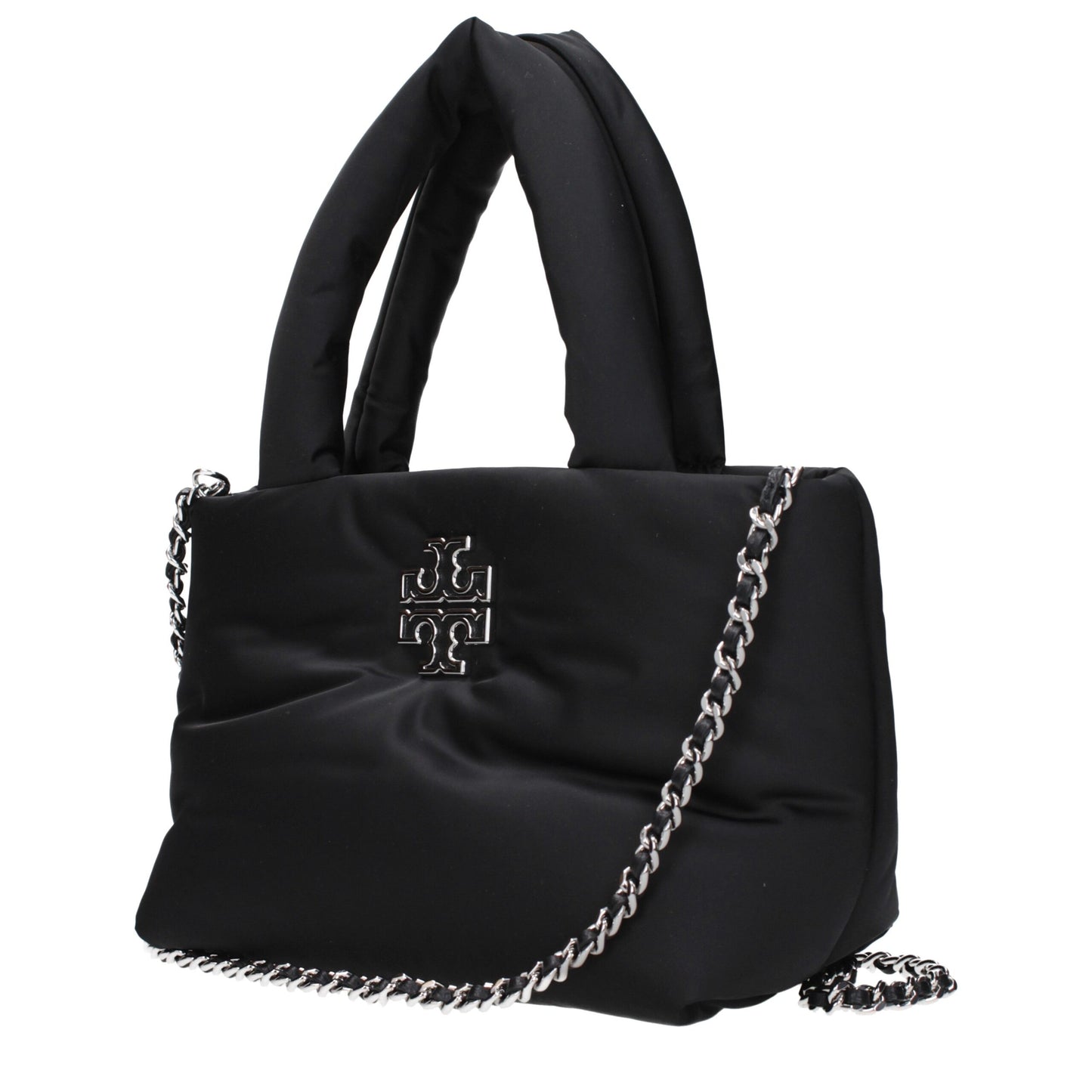 Black Fabric Handbag