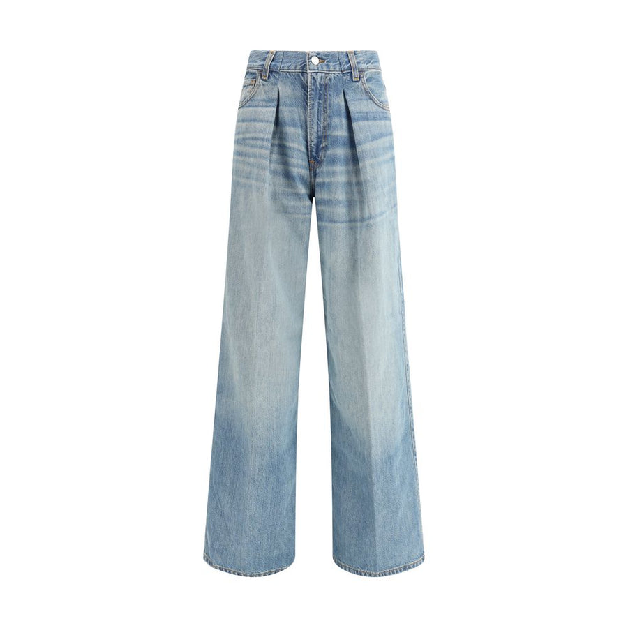 Light Blue Cotton Jeans Denim