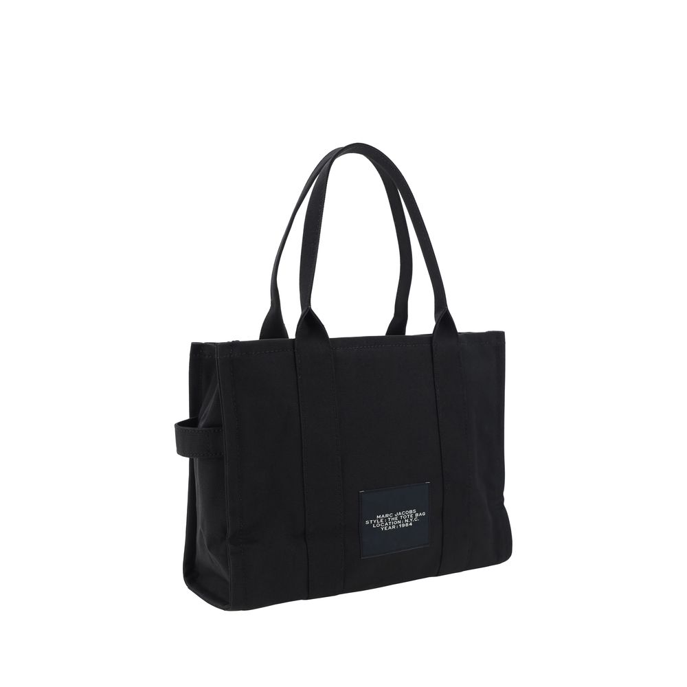 Black Cotton Shoulder Bag