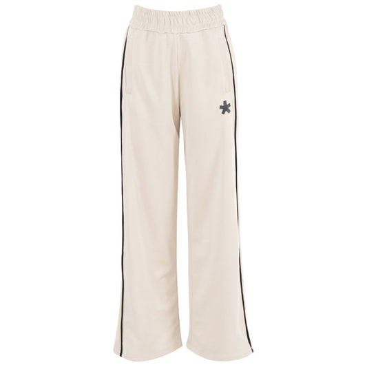 Beige Cotton Women Pant