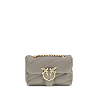 Gray Calf Leather Bos Taurus Shoulder Bag