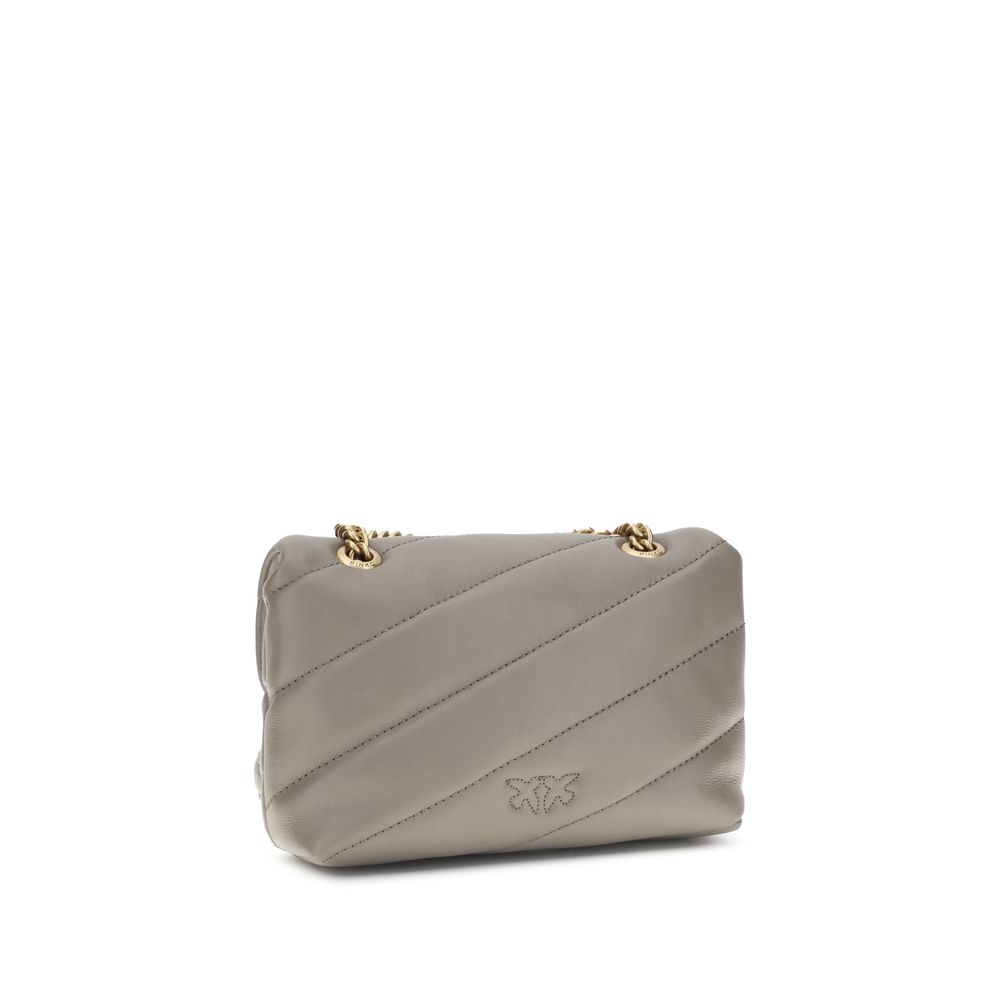 Gray Calf Leather Bos Taurus Shoulder Bag