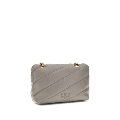 Gray Calf Leather Bos Taurus Shoulder Bag