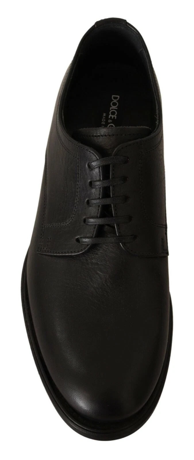 Black Lace Up Leather Men Formal Derby Shoes