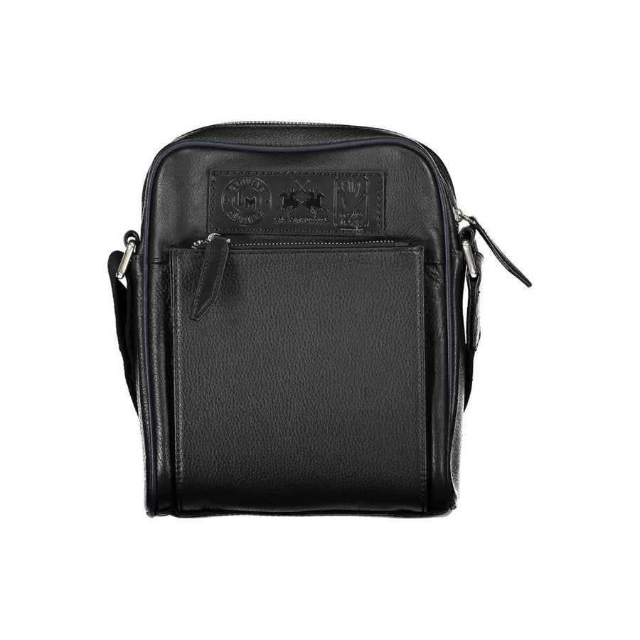 Black Leather Shoulder Bag