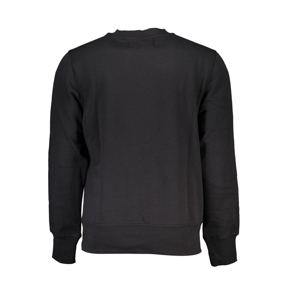 Black Cotton Sweatshirt