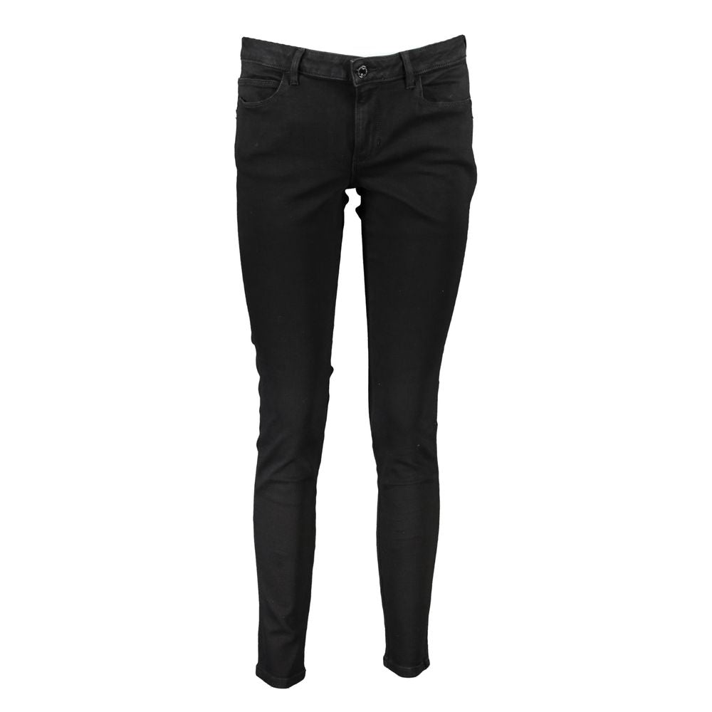 Black Cotton Jeans Denim