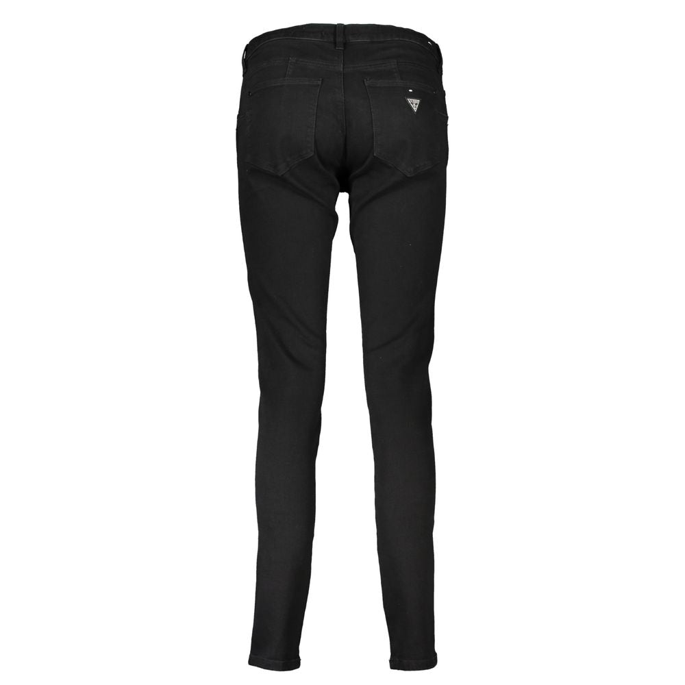 Black Cotton Jeans Denim