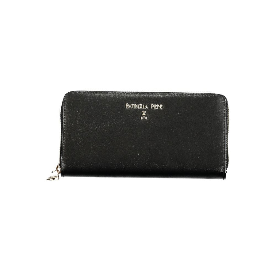 Black Leather Women Wallet
