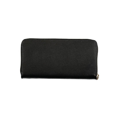 Black Leather Women Wallet