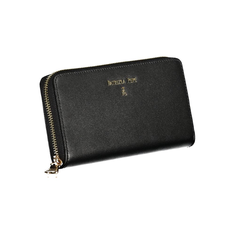 Black Leather Women Wallet
