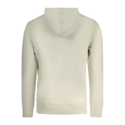 Beige Cotton Men Sweater