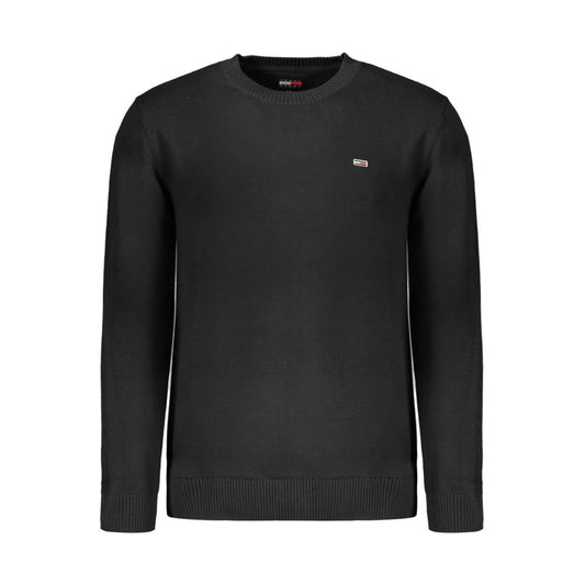 Black Cotton Sweater