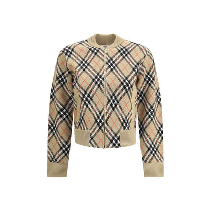 Beige Wool Cardigan