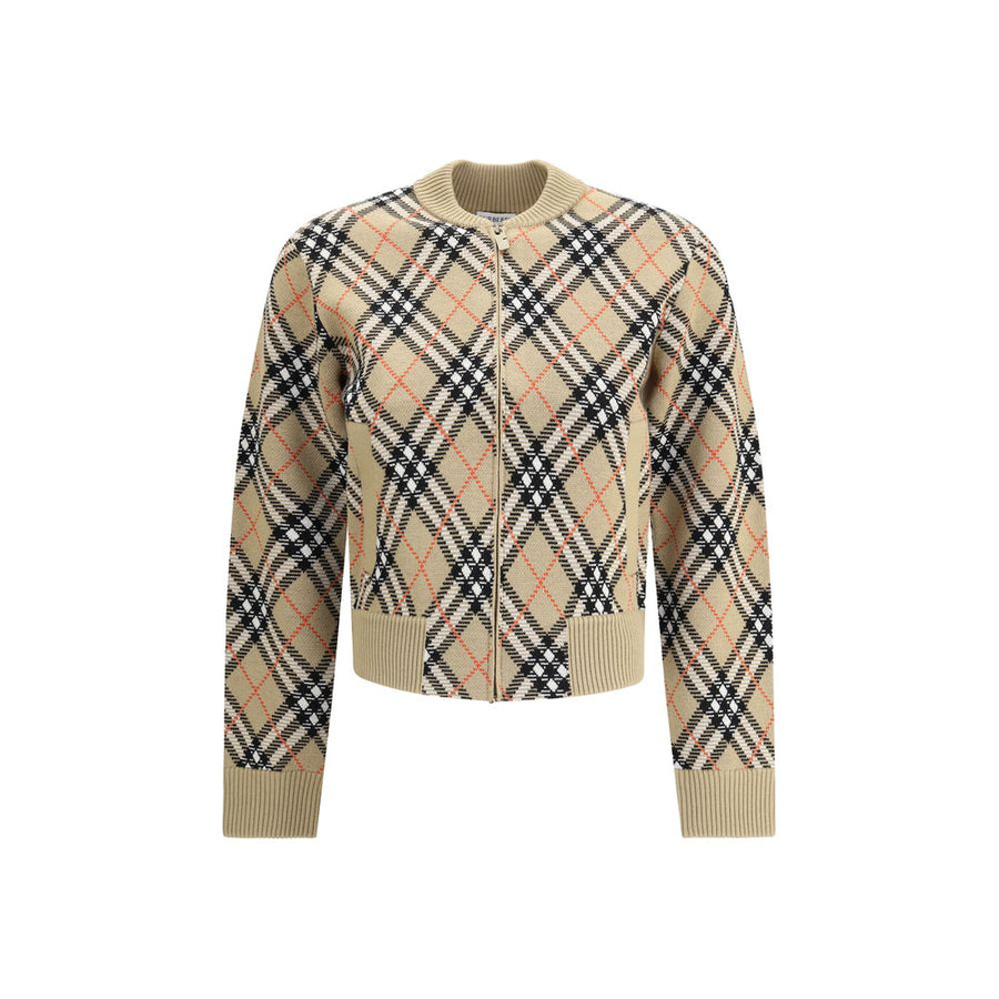 Beige Wool Cardigan