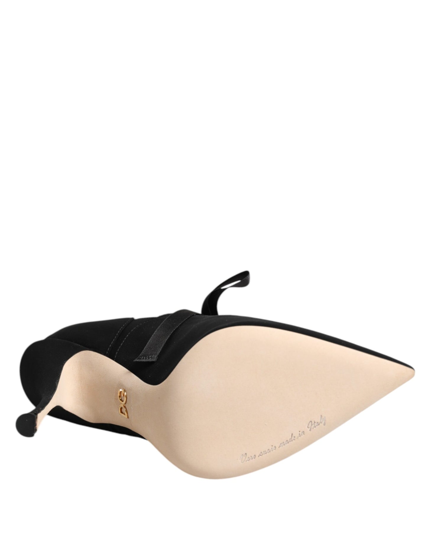 Black Lace Up Stiletto Heels Pumps Shoes