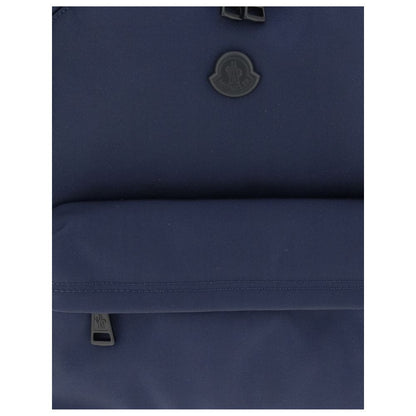 Blue Nylon Backpack