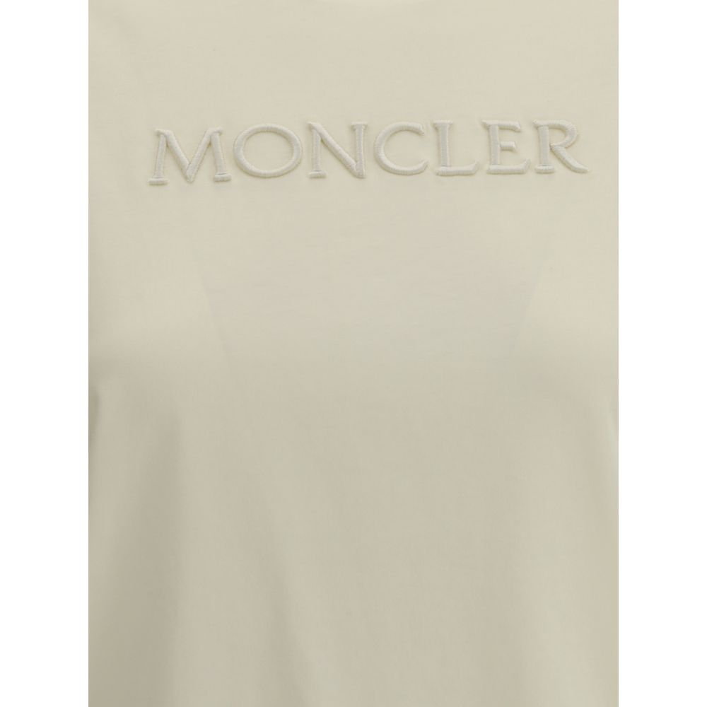 Cream Cotton T-Shirt