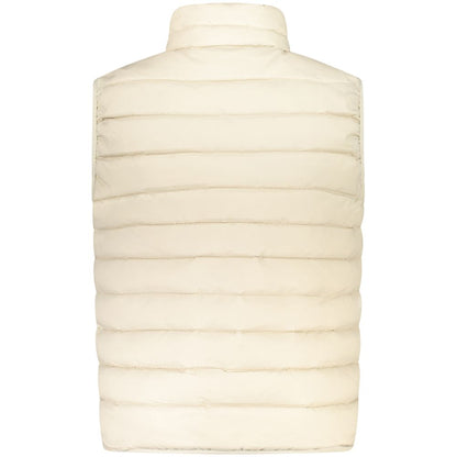 Beige Polyamide Men Jacket